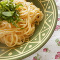 pitachan1's cooksnap of when they made 明太子と卵の混ぜるだけ簡単和風だしパスタ.