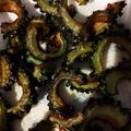 ミオミーオマンマミー's cooksnap of when they made ゴーヤの素揚げ.