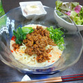 スペシャルみかん's cooksnap of when they made 残り物で簡単に！冷やし担々麺風.