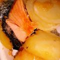クックH4A7UH☆'s cooksnap of when they made 鮭とポテトのコンソメ炒め.