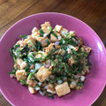 Nilmini's cooksnap of when they made 木綿豆腐の中華ねぎ炒め.