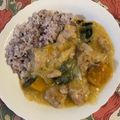 ぴーにゃくん's cooksnap of when they made 簡単！　鶏もも肉の　カボチャクリーム煮♡.