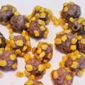 メルごろう's cooksnap of when they made おうち居酒屋☆豚ひき肉の蒸しだんご.