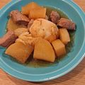 クックMfesm☆'s cooksnap of when they made 圧力鍋でとろりん煮豚大根.