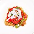 KUMI KUMI's cooksnap of when they made 鱈とカラフルパプリカの南蛮漬け.