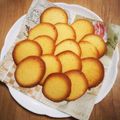 myria's cooksnap of when they made 簡単☆全卵ラングドシャで♡ぷち恋人♡.