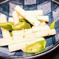料理は苦手(^^ゞ楽チンが一番's cooksnap of when they made オクラと長芋の簡単サッパリ和え.
