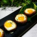 かおりかざり's cooksnap of when they made うずら卵と椎茸のマヨチーズ焼き.