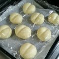 ゆかっち230's cooksnap of when they made 白パンdeちぎりパン.
