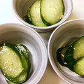 てんてん1号's cooksnap of when they made 超簡単！きゅうりの塩ダレ風浅漬け.