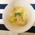 クック87RV47☆'s cooksnap of when they made 手羽先とキャベツの豆乳煮♪キャベツ消費に.