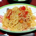 ももころももころ's cooksnap of when they made 簡単ランチ☆トマトとツナのパスタ.