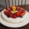 まちのま's cooksnap of when they made ミキサーde簡単♡ヨーグルトムースケーキ.