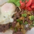 和風ツナマヨ's cooksnap of when they made 和風ガパオライス.