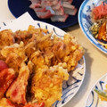 まみお✳'s cooksnap of when they made 小エビのかき揚げ天ぷら.