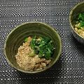 おはなすき's cooksnap of when they made ほうれん草と納豆のワサカラ胡麻あえ.