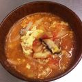 caruga's cooksnap of when they made 即席チゲスープ.