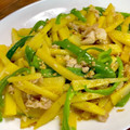 ひろにゃん1111's cooksnap of when they made じゃがいもとピーマンと豚肉の炒め物♪.