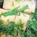 ち（＊´・ω・｀）ろ's cooksnap of when they made 厚揚げと水菜のさっと煮.