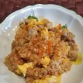 アルカママ's cooksnap of when they made オムライスにも～ 炊き込みチキンライス.