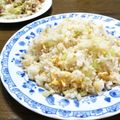 クリーピングタイム☆'s cooksnap of when they made セロリの葉としらすのチャーハン.