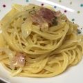 yummy?'s cooksnap of when they made 全卵と牛乳でも極旨❤本格*カルボナーラ.