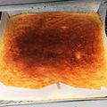 Kuraism's cooksnap of when they made 簡単✿ฺふわふわしっとりロールケーキ.