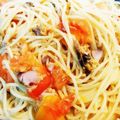 ばぁんすあん's cooksnap of when they made 簡単ランチ☆トマトとツナのパスタ.