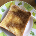 うめもり♪'s cooksnap of when they made 私の黒みつトースト☆彡.