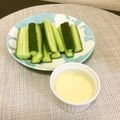 ☆こまっと☆'s cooksnap of when they made 梅マヨきゅうり.