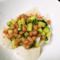 いちさちこ's cooksnap of when they made 市販のおろしタレ利用!蒸し長芋の納豆ダレ.