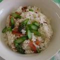 くまんぼう's cooksnap of when they made アスパラごはん.