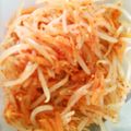 あんこだよ。's cooksnap of when they made 簡単!早い!もやしのピリ辛和え(ナムル).