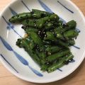 クックRCHX24☆'s cooksnap of when they made いんげんの胡麻和え.
