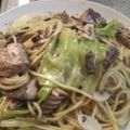 すずりん821's cooksnap of when they made サヴァ缶とキャベツの簡単パスタ.