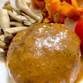 クッキキますたろう's cooksnap of when they made チーズin豆腐ポークハンバーグ.