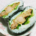 ☆★あんず姫★☆'s cooksnap of when they made からあげマヨおにぎらず.