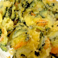 きーぽんママ's cooksnap of when they made ♡ゴーヤと小エビのかき揚げ♡.