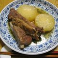 だきみょうが's cooksnap of when they made スペアリブと大根煮.