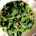 りなたろ、h's cooksnap of when they made モロヘイヤの梅ごま合え.