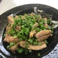 ランボ✴︎'s cooksnap of when they made ねぎを味わうせせりぽん酢.