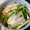 ちびっことんとん's cooksnap of when they made 長芋ときゅうりの梅おかか和え♪.