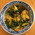 きじとら☆'s cooksnap of when they made 韮とズッキーニの豆板醤炒め.