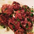 ⭐cinammon⭐'s cooksnap of when they made ５分で完成！長芋ステーキ.
