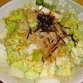 のんこ's cooksnap of when they made 白菜大量消費♫某焼き鳥屋さんの白菜サラダ.