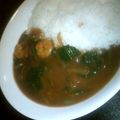 yori-piyo's cooksnap of when they made 海老とほうれん草のカレー.