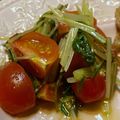 記念樹's cooksnap of when they made 簡単◎トマトと水菜のマリネサラダ.