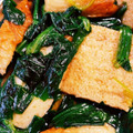 クックK0EAD7☆'s cooksnap of when they made 厚揚げちくわほうれん草の煮物.