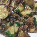 野菜と格闘's cooksnap of when they made キュウリの梅味噌炒め.