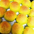 まみょ～ん's cooksnap of when they made ＨＢ♪抹茶ミニパン＆あんぱん.